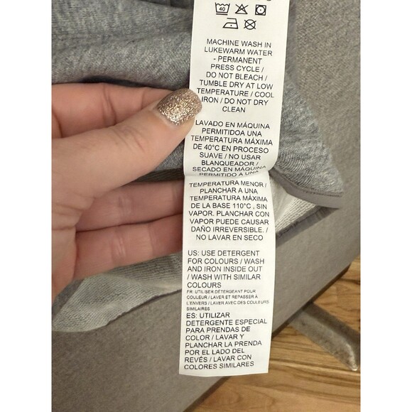 NWOT Boys L Large Gray Puma Hoodie Sweatshirt - Picture 5 of 8